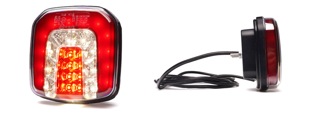 Lampy zespolone tylne - W146 BLACK