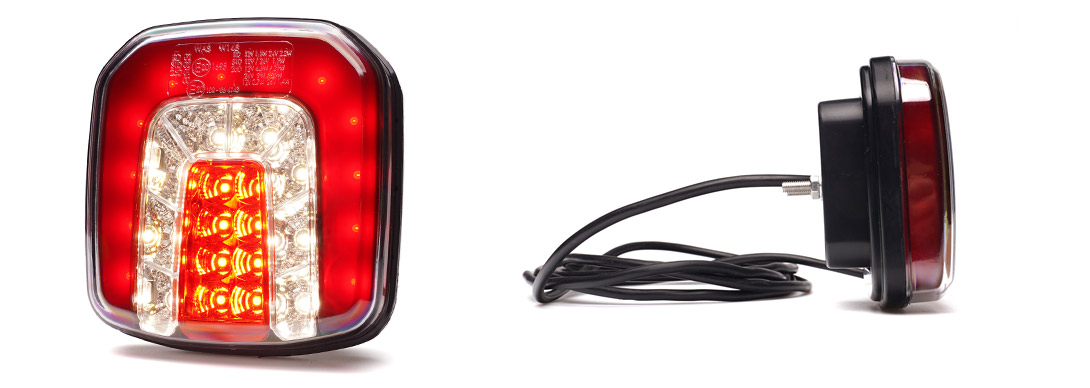 Lampy zespolone tylne - W146 BLACK