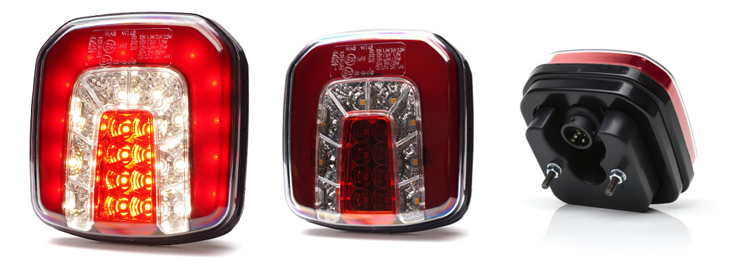 Lampy zespolone tylne - W146 BLACK