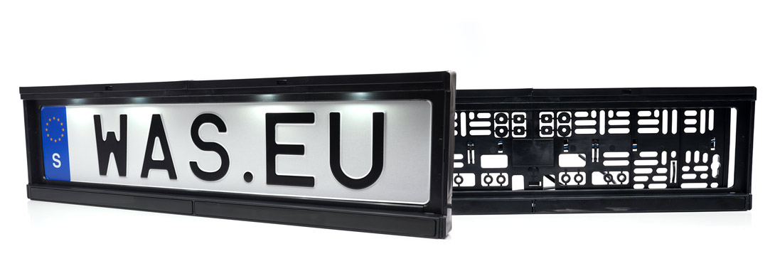 Licence plate lights - W253