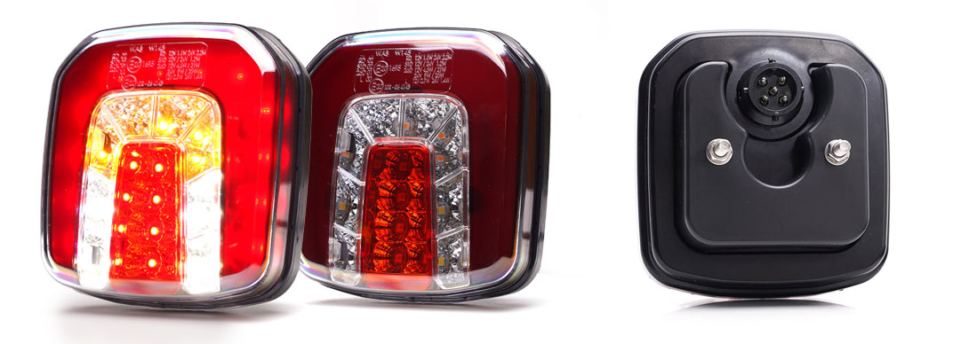 Multifunctional rear lamps - W145 AR BLACK