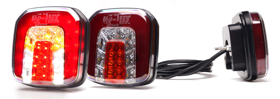 Multifunctional rear lamps - W145 AR BLACK