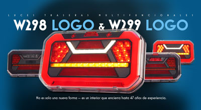 Luces traseras multifuncionales W298 LOGO & W299 LOGO. No es solo una nueva forma — es un interior que encierra hasta 47 años de experiencia.