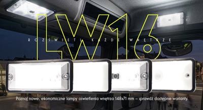 LW16 - rozświetl każde wnętrze. Poznaj nowe, ekonomiczne lampy oświetlenia wnętrza 148x71 mm – sprawdź dostępne warianty.