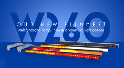 W260 - Our new slimmest multifunctional lamps, now in a variety of light options
